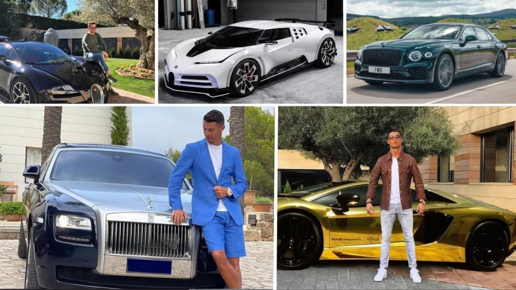 Cristiano Ronaldo cars Collection