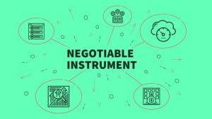 Classification of Negotiable Instruments