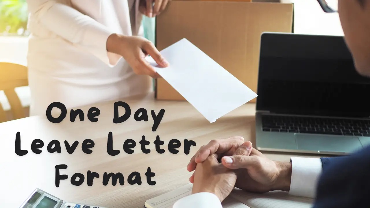 One-Day-Leave-Letter-Format